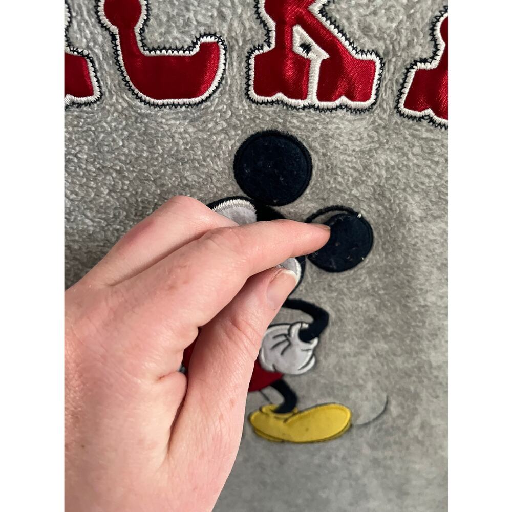 Vintage Disney Mickey Fleexce Sweatshirt - Picture 5 of 5